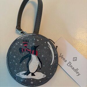 Vera Bradley Whimsy Penguin Luggage Tag.